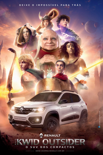  de Curta Renault - Kwid Outsider: Caverna do Dragão (2019)
