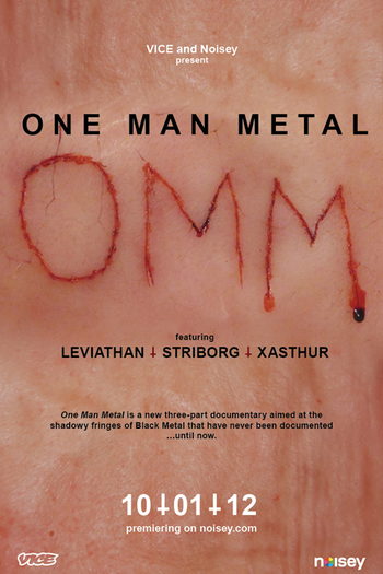 Poster de Filme One Man Metal (2012)
