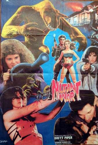 Poster 2 de Filme Mutantes em Guerra (1988)