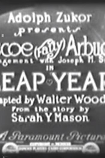  de Filme Leap Year (1924)