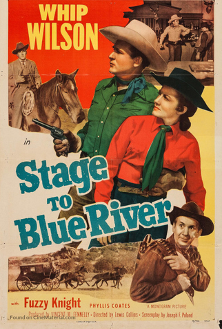 Poster 1 de Filme Stage to Blue River (1951)