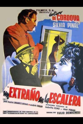 Poster de Filme Un extraño en la escalera (1955)