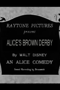Alice's Brown Derby - Poster / Capa / Cartaz - Oficial 1