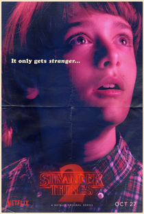 Stranger Things (2ª Temporada) - Poster / Capa / Cartaz - Oficial 6