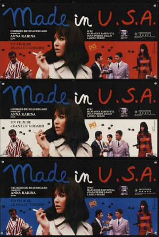 Poster 5 de Filme Made in U.S.A. (1966)