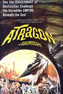 Atragon - Poster / Capa / Cartaz - Oficial 2