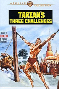Os Três Desafios De Tarzan - Poster / Capa / Cartaz - Oficial 2