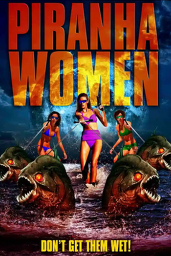 Poster de Filme Piranha Women (2022)