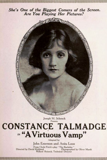 Poster de Filme A Virtuous Vamp (1919)
