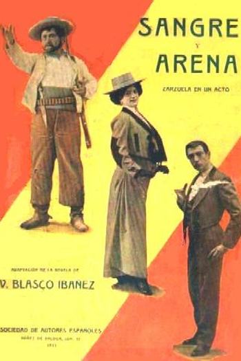 Poster de Filme Sangre y arena (1917)