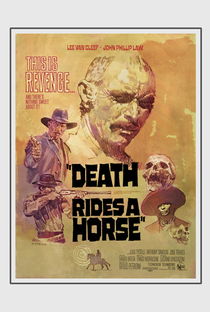A Morte Anda a Cavalo - Poster / Capa / Cartaz - Oficial 10