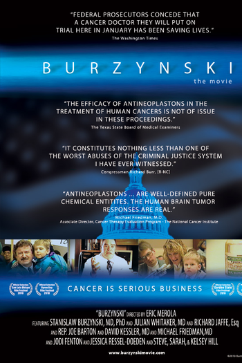 Poster de Filme Burzynski, O Filme - Câncer é um Negócio Sério (2010)