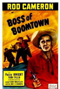 O Xerife de Boomtown - Poster / Capa / Cartaz - Oficial 1