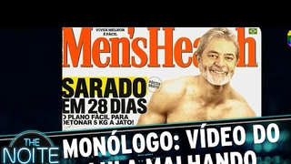 Trailer: The Noite (28/04/15) - Monólogo: Sobre o vídeo do Lula malhando