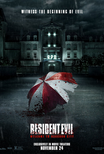 Resident Evil: Bem-Vindo a Raccoon City - Poster / Capa / Cartaz - Oficial 3