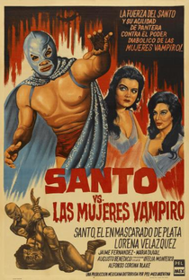Santo Vs. As Mulheres Vampiro - Poster / Capa / Cartaz - Oficial 1