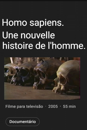 Poster de Filme Homo Sapiens (2005)