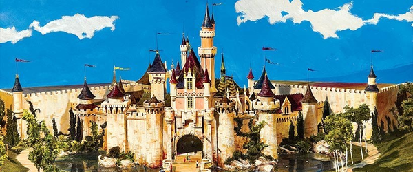 A Disneylândia antes de ser construída