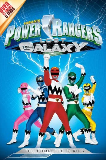 de Série Power Rangers Galáxia Perdida (1999)