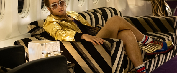 Taron Egerton revela sua primeira imagem como Elton John