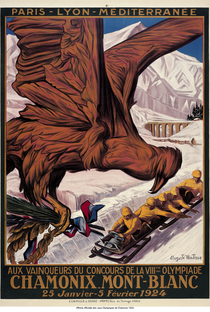 The Olympic Games Held at Chamonix in 1924 - Poster / Capa / Cartaz - Oficial 1