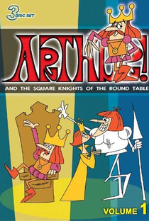 Arthur e os Cavaleiros Quadrados da Távola Redonda - Poster / Capa / Cartaz - Oficial 1