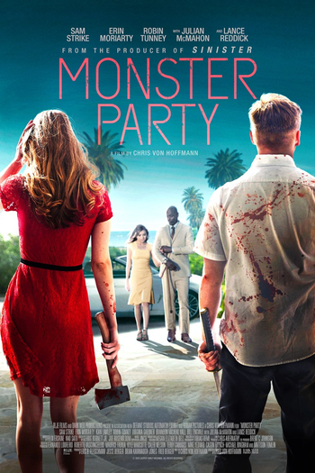 Poster de Filme Monster Party (2018)
