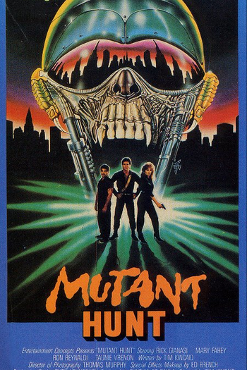  de Filme Mutant Hunt: O Exterminador de Humanóides (1987)