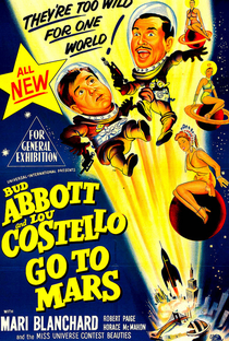 Abbott e Costello no Planeta Marte - Poster / Capa / Cartaz - Oficial 1