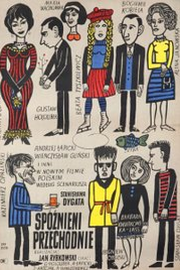 Poster de Filme Spóznieni Przechodnie (1962)