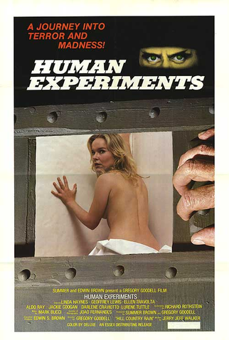 Poster 2 de Filme Experiências Humanas (1979)