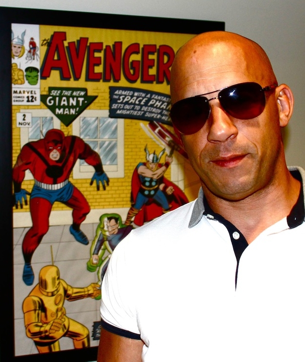 Vin Diesel confirma sua reunião com a Marvel e posta imagem misteriosa