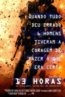 13 Horas - Os Soldados Secretos de Benghazi - Poster / Capa / Cartaz - Oficial 3