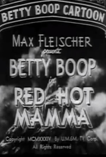 Betty Boop in Red Hot Mamma - Poster / Capa / Cartaz - Oficial 1