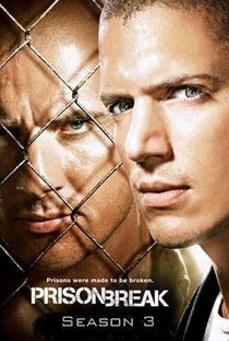 Prison Break (3ª Temporada) - Poster / Capa / Cartaz - Oficial 1