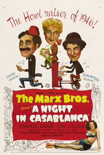 Uma Noite em Casablanca - Poster / Capa / Cartaz - Oficial 4