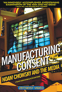 Manufacturing Consent: Noam Chomsky and the Media - Poster / Capa / Cartaz - Oficial 1