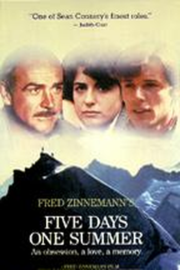 Poster de Filme Cinco Dias num Verão (1982)