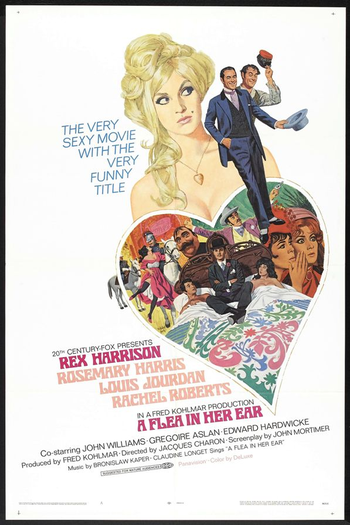 Poster de Filme Com uma Pulga Atrás da Orelha (1968)