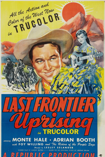 Poster de Filme Last Frontier Uprising (1947)