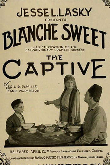 Poster de Filme The Captive (1915)