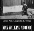 Man Walking Around the Corner