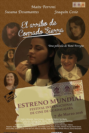 Poster de Filme A chegada de Conrado Sierra (2012)