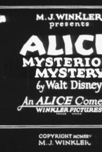 Alice's Mysterious Mystery - Poster / Capa / Cartaz - Oficial 1