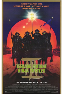 As Tartarugas Ninja III - Poster / Capa / Cartaz - Oficial 2