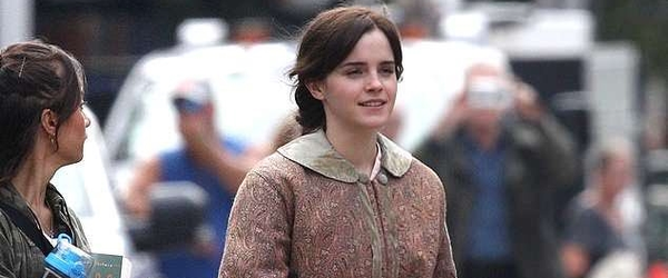 Veja o figurino de Emma Watson nos bastidores de Little Women