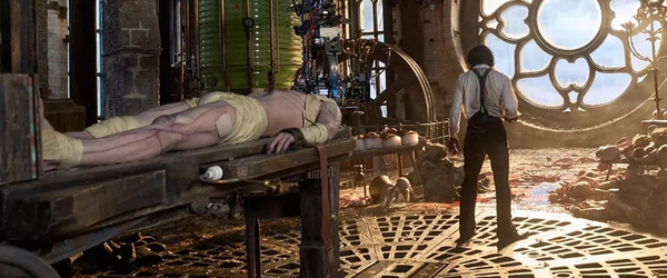 Laboratório de Victor foi o maior desafio técnico de Frankenstein