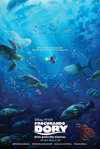 Poster 8 de Filme Procurando Dory (2016)