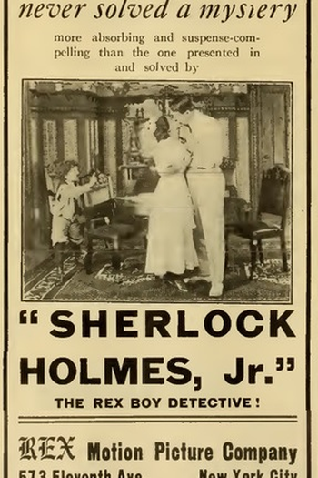 Poster de Curta Sherlock Holmes, Jr. (1911)