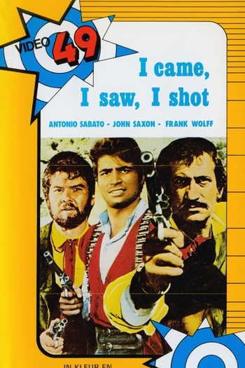 Poster de Filme Vou, Vejo e Disparo (1968)